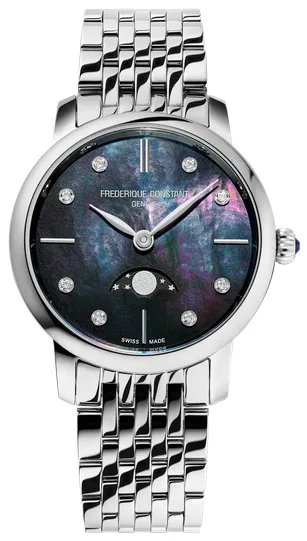 Frédérique Constant Classics FC-206MPBD1S6B 30mm Stainless steel Black