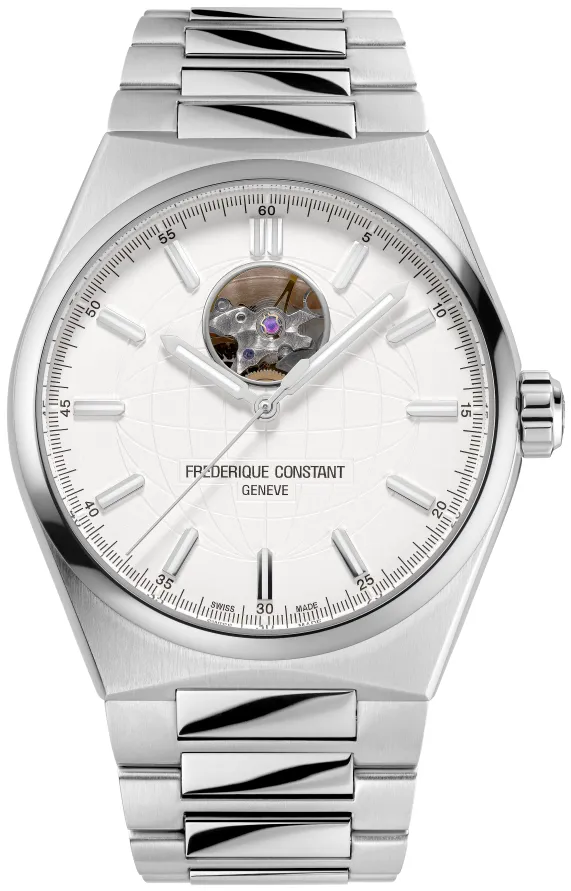 Frédérique Constant 41mm Acier Silver