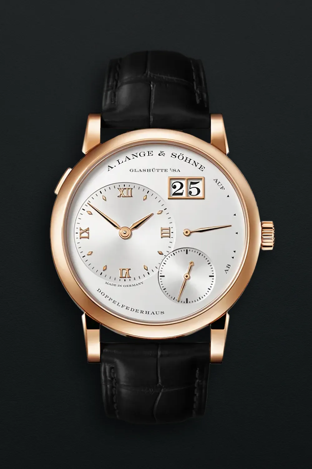 A. Lange & Söhne Lange 1 101.032 38.5mm Rose gold Silver