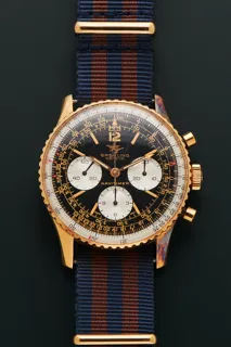 Breitling Navitimer 806 Stainless steel and Gold-plated Black