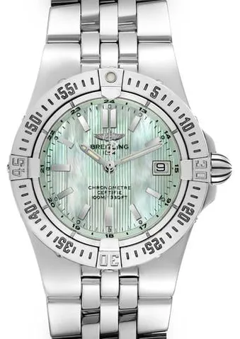 Breitling Galactic A71340 30mm Stainless steel Mother-of-pearl