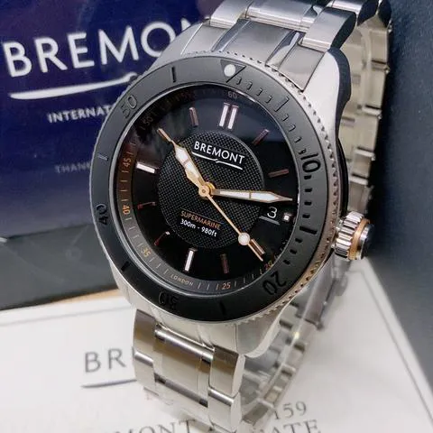 Bremont Supermarine S300-KAIMU-BR 40mm Stainless steel Black