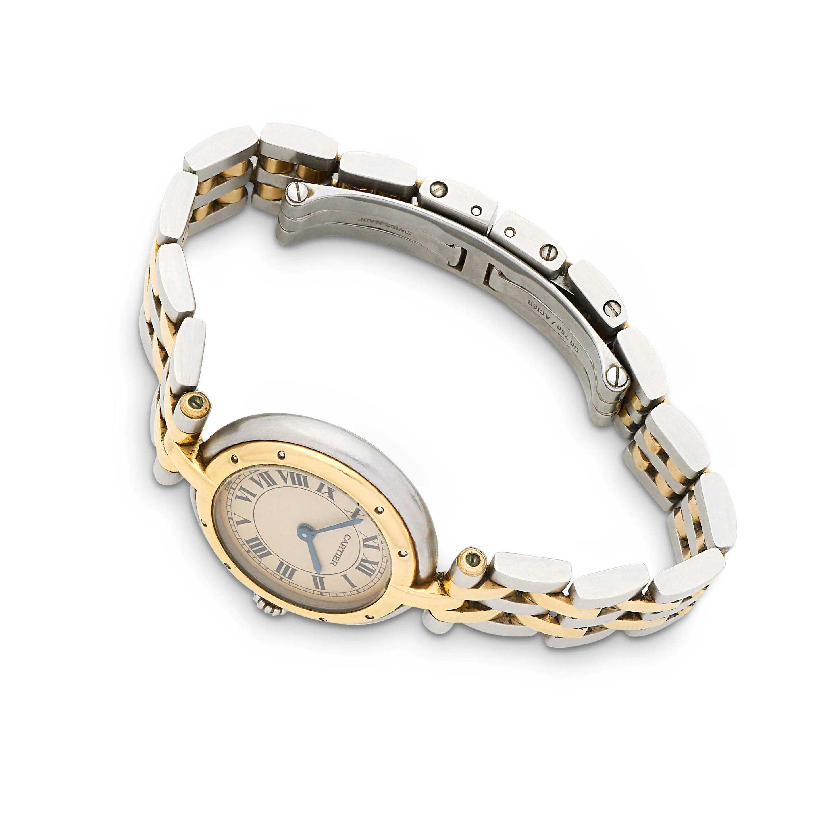 Cartier Panthère 03064 22mm Stainless steel and gold Pale champagne 1