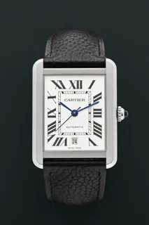 Cartier Tank 3800 Stainless steel Silver