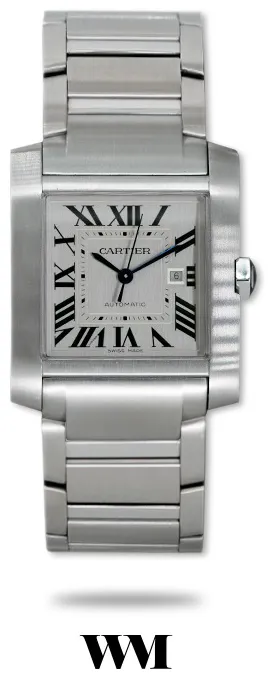 Cartier Tank Française WSTA0067 30.5mm Stainless steel Silver