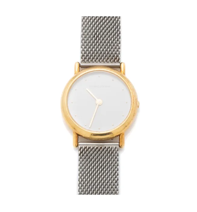 Georg Jensen 25mm Yellow gold and stainless steel Gray