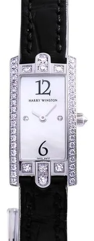 Harry Winston 332LQW 28mm White gold Mother-of-pearl