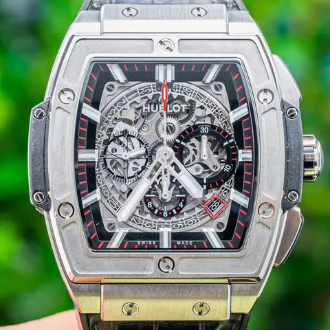 Hublot Spirit of Big Bang 601.NX.0173.LR 45mm Titanium Skeleton