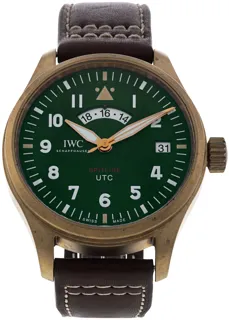 IWC Pilot Spitfire UTC IW327101 Bronze Green