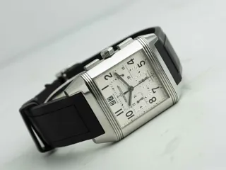 Jaeger-LeCoultre Reverso Squadra Chronograph GMT 7018420 Stainless steel Silver