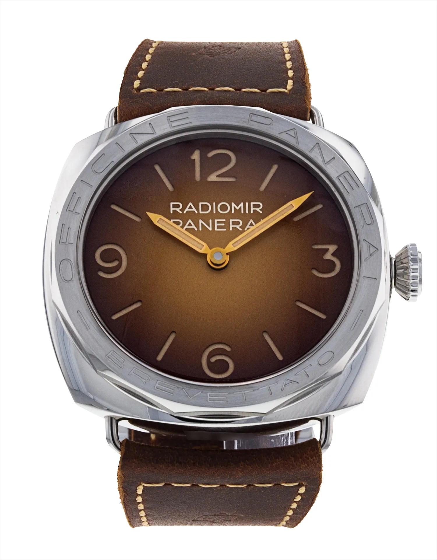 Panerai Radiomir PAM 00687 47mm Stainless steel Brown