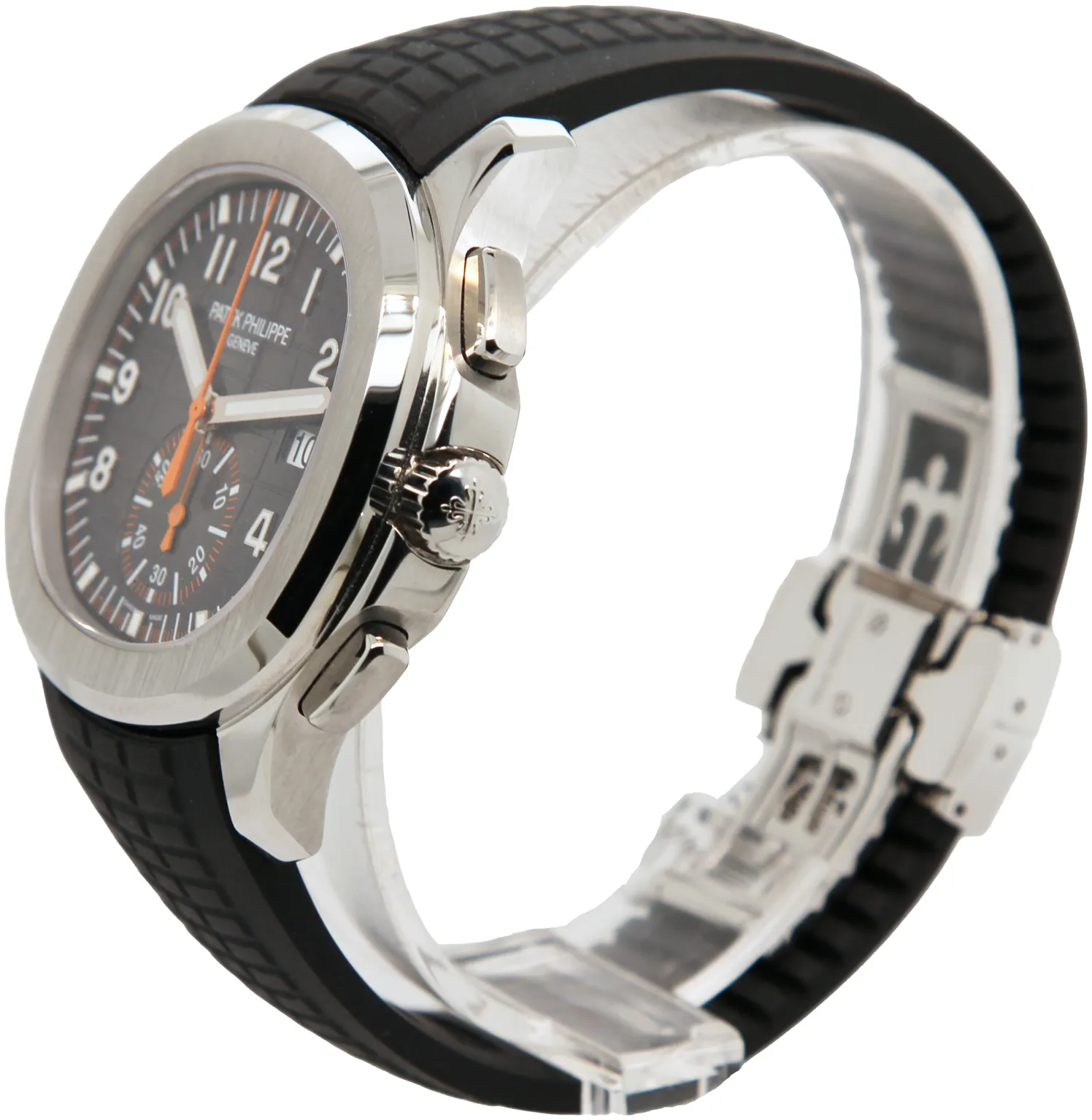 Patek Philippe Aquanaut 5968A-001 42mm Stainless steel Black 1