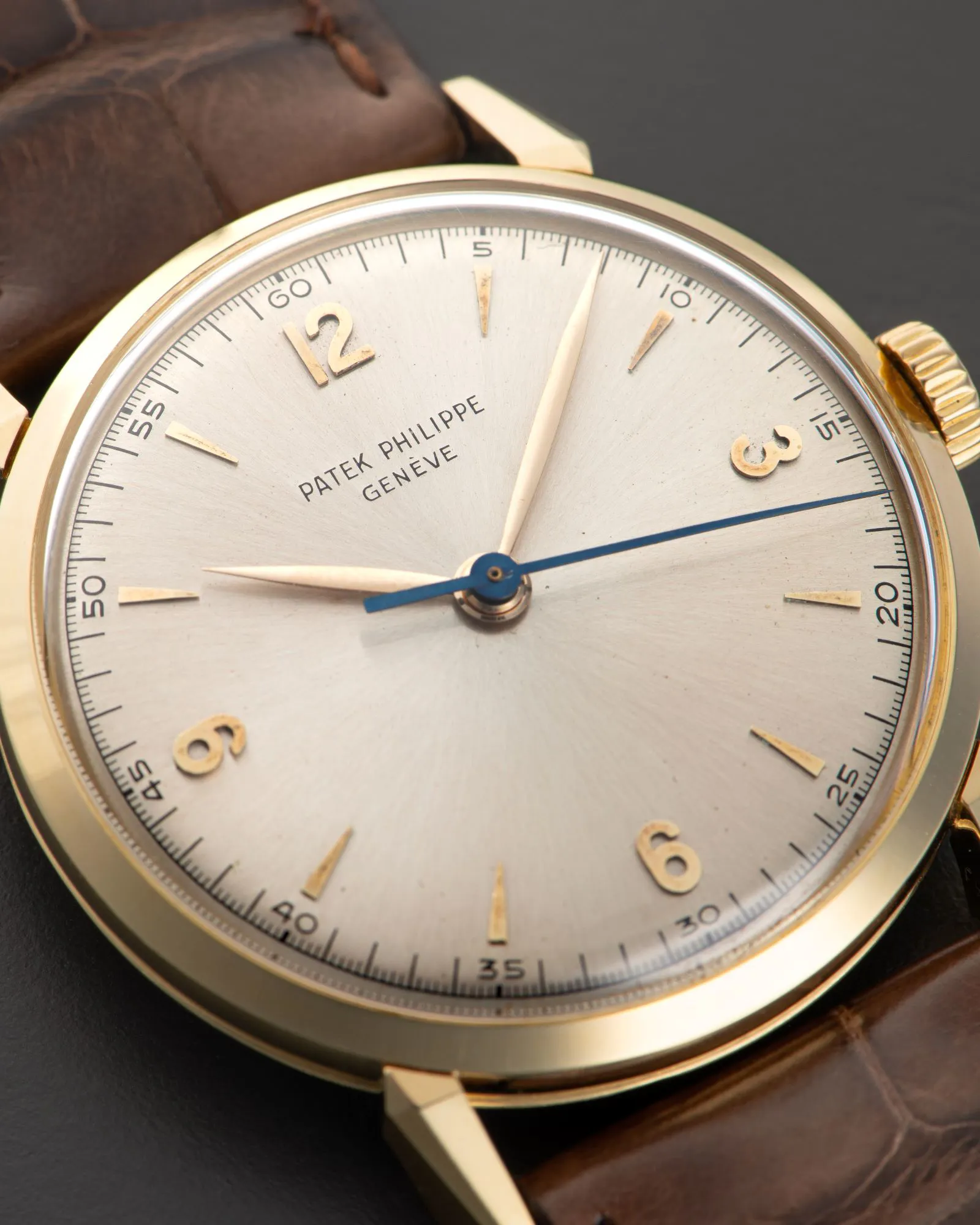 Patek Philippe Calatrava 1578 36mm Yellow gold Silver 7