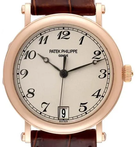 Patek Philippe Perpetual Calendar 5053R-001 36mm Rose gold Champagne