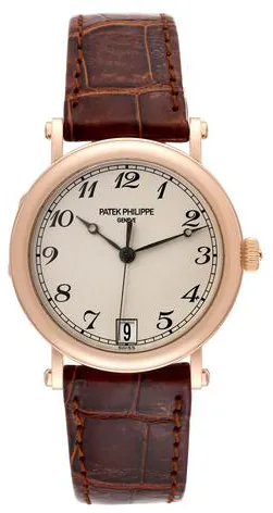 Patek Philippe Perpetual Calendar 5053R-001 36mm Rose gold Champagne 5