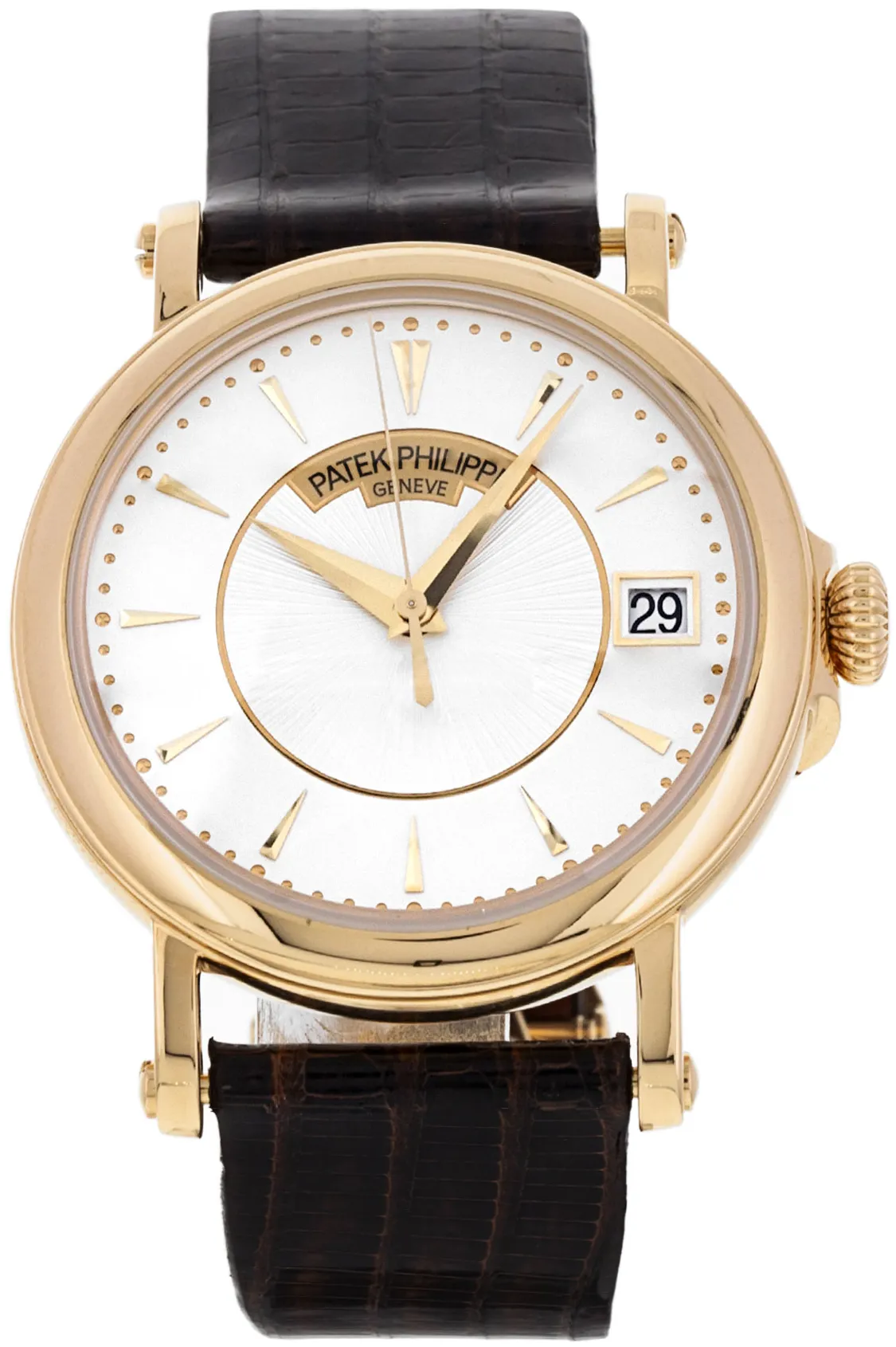 Patek Philippe Calatrava 5153J-001 38mm Yellow gold Silver