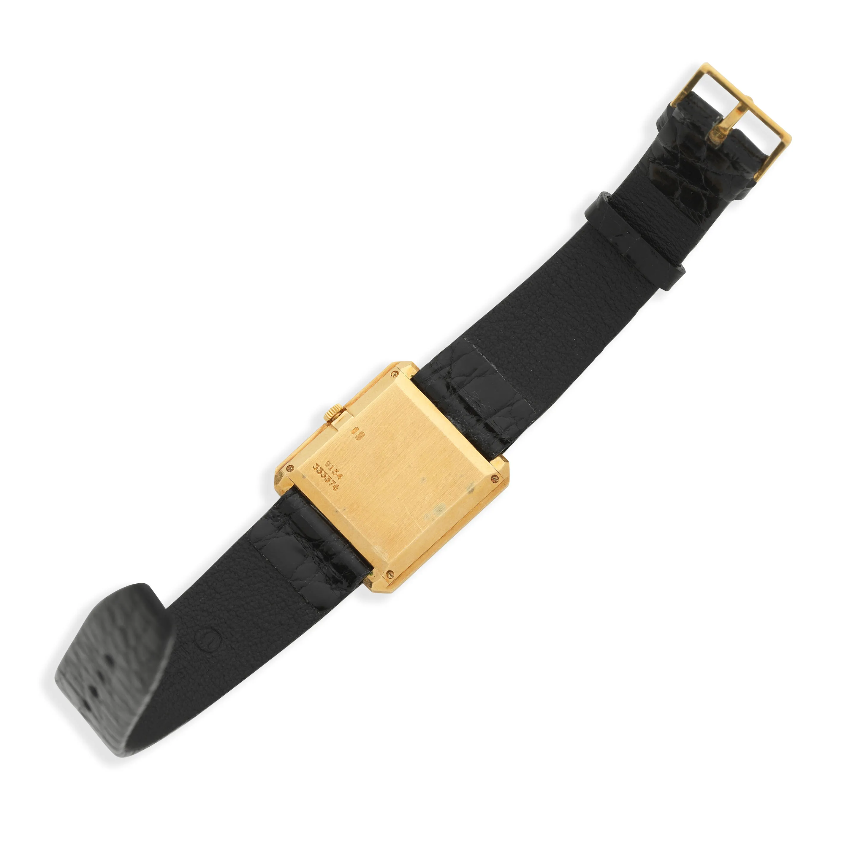 Piaget 9154 25mm Yellow gold Black 1