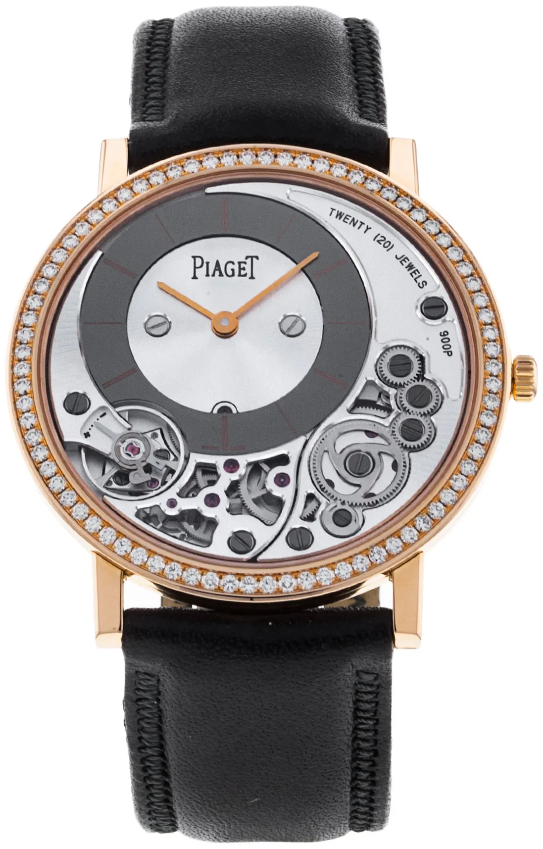 Piaget Altiplano G0A40013 38mm Rose gold Silver