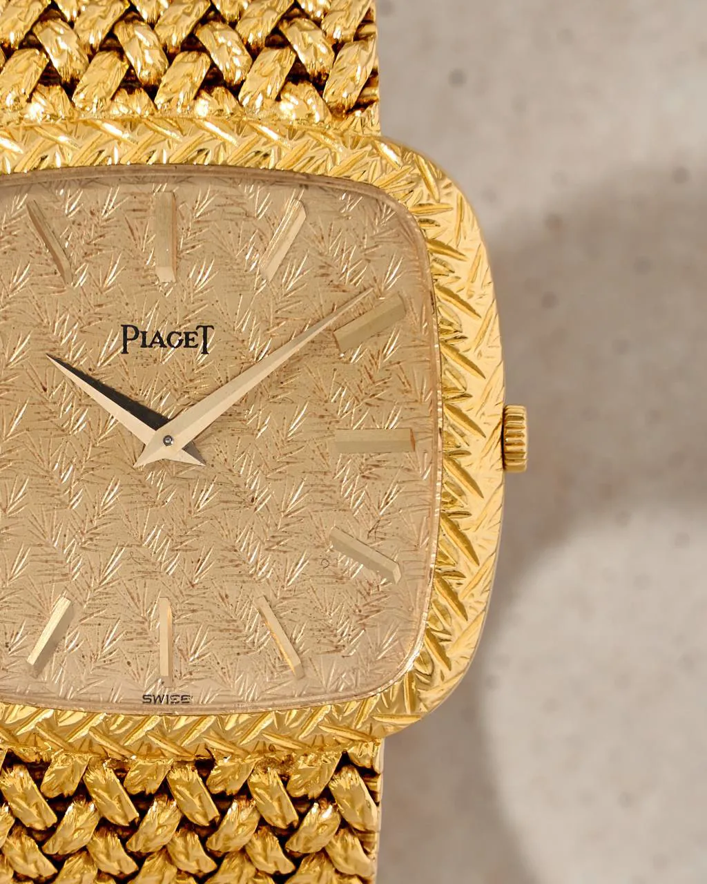 Piaget Vintage 9772 D2 32mm Yellow gold Gold 9