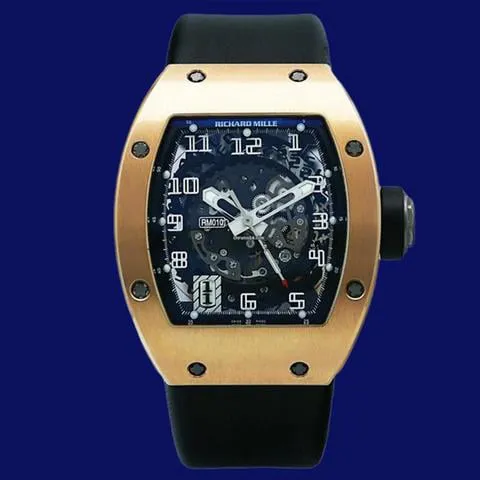 Richard Mille RM 010 RM 010 48mm Rose gold Skeletonized