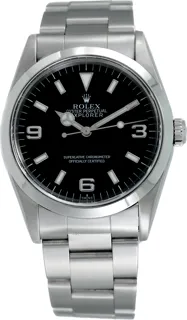 Rolex Explorer 14270 Stainless steel Black Quarter Arabic