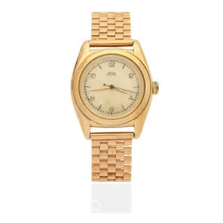 Rolex Oyster 3131 14k yellow gold Silver