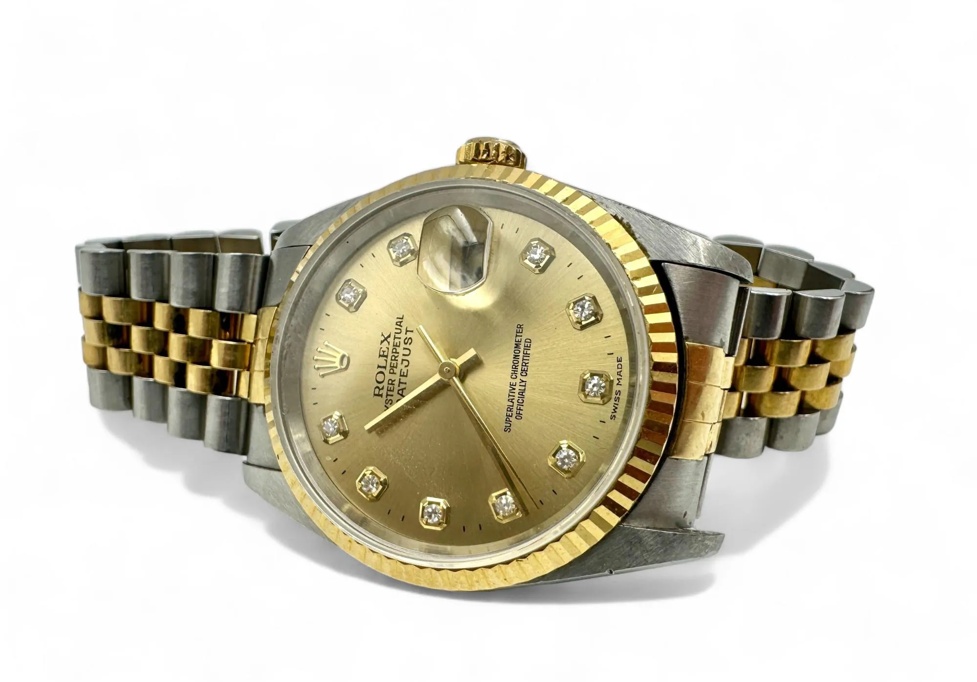 Rolex Datejust 36 16233 36mm Two-tone Champagne 1
