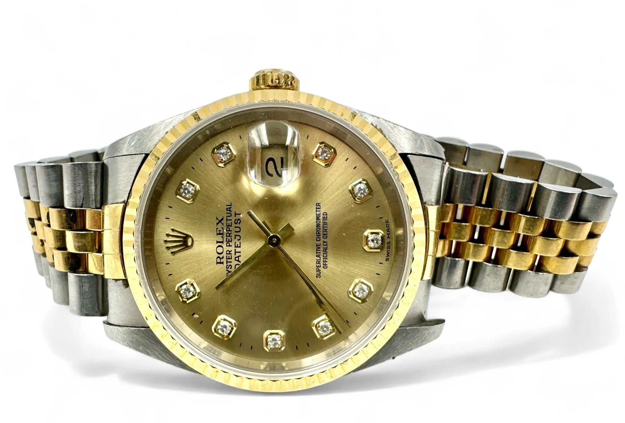 Rolex Datejust 36 16233 36mm Two-tone Champagne 2