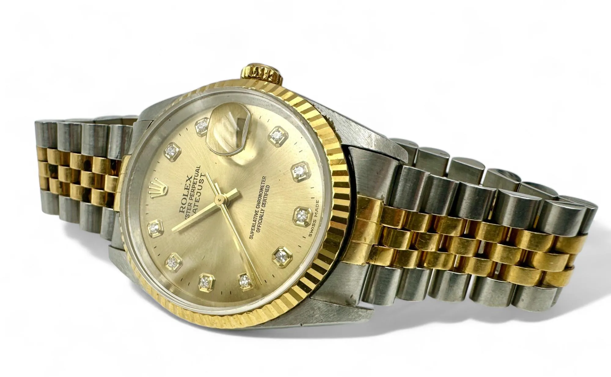 Rolex Datejust 36 16233 36mm Two-tone Champagne 3