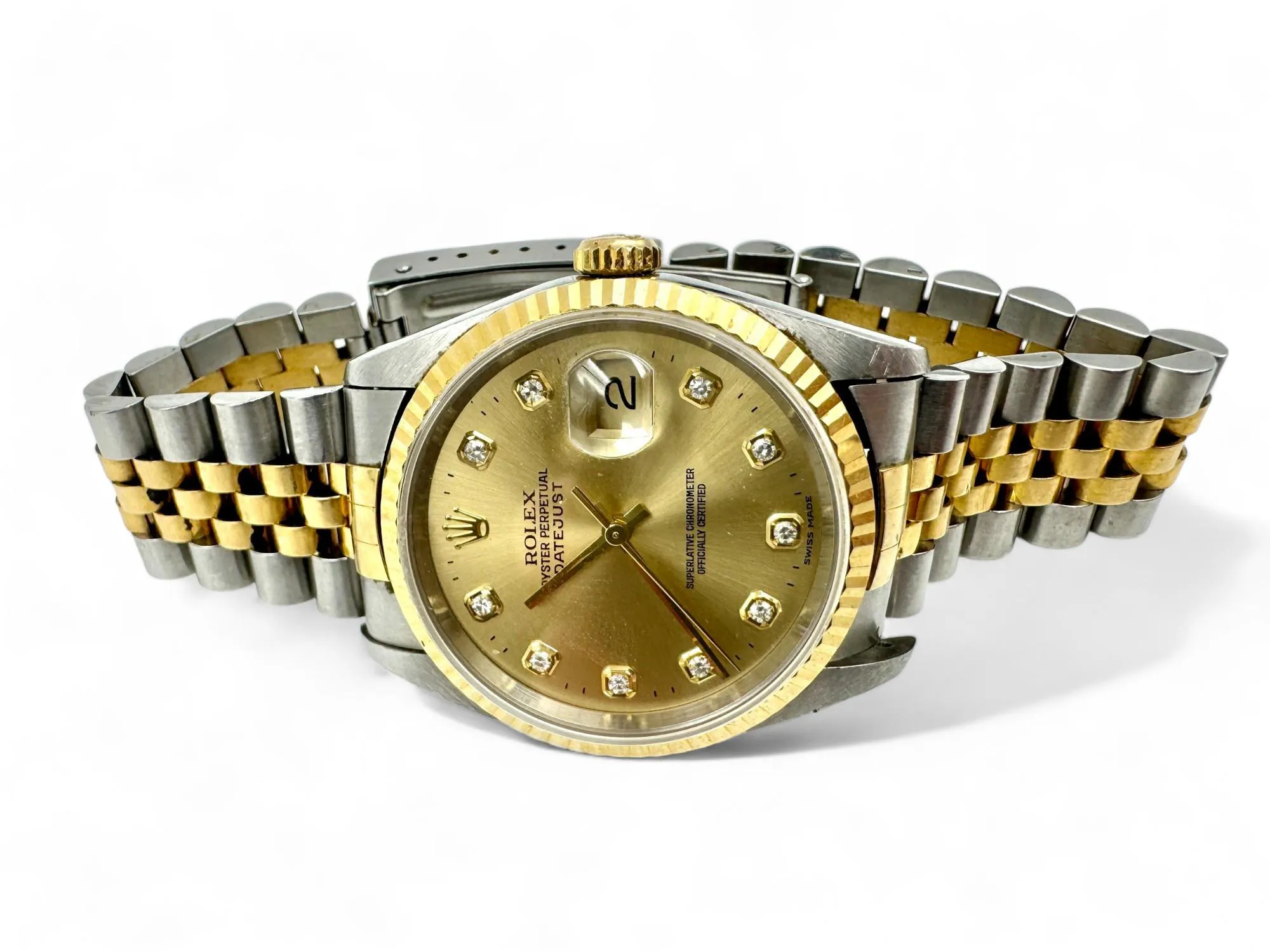 Rolex Datejust 36 16233 36mm Two-tone Champagne 4