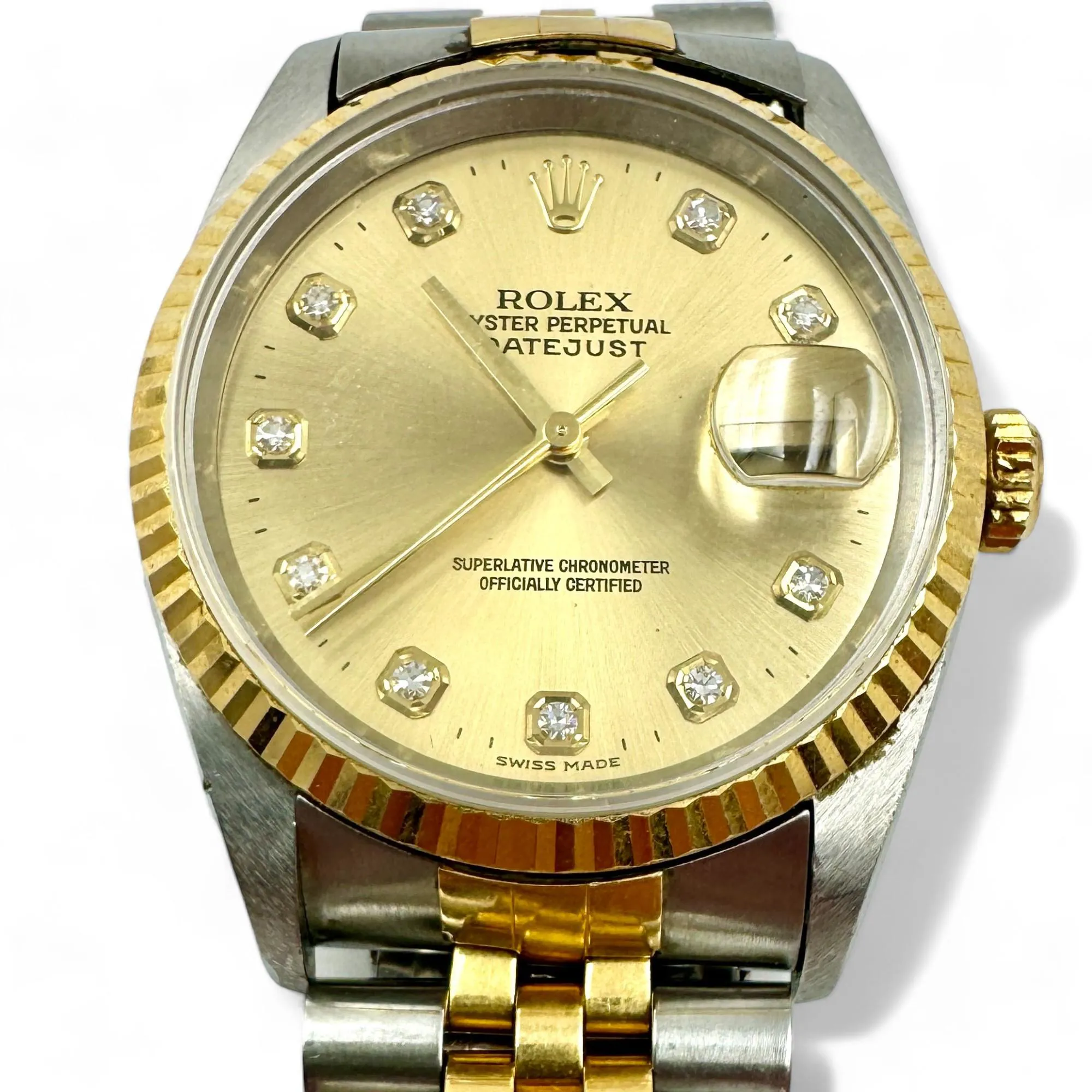 Rolex Datejust 36 16233 36mm Two-tone Champagne 5