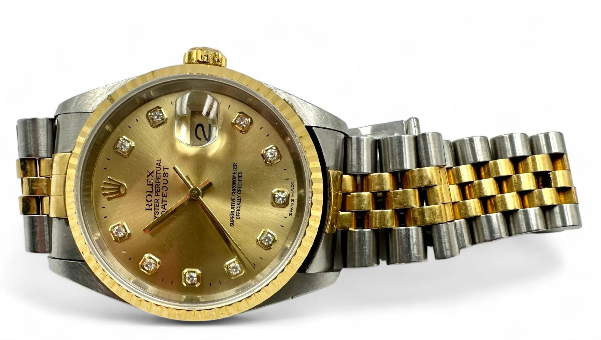 Rolex Datejust 36 16233 36mm Two-tone Champagne 6