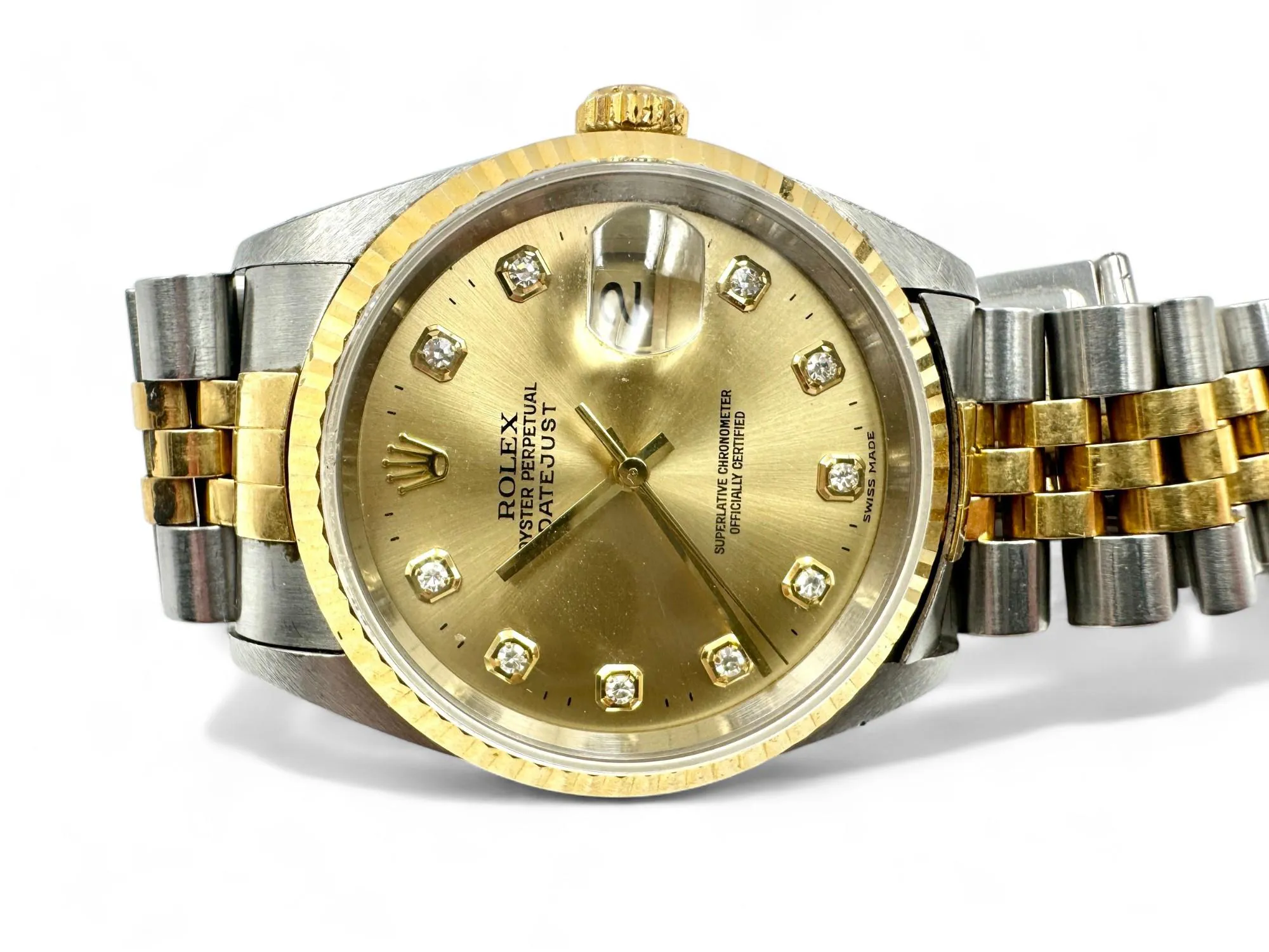 Rolex Datejust 36 16233 36mm Two-tone Champagne 7