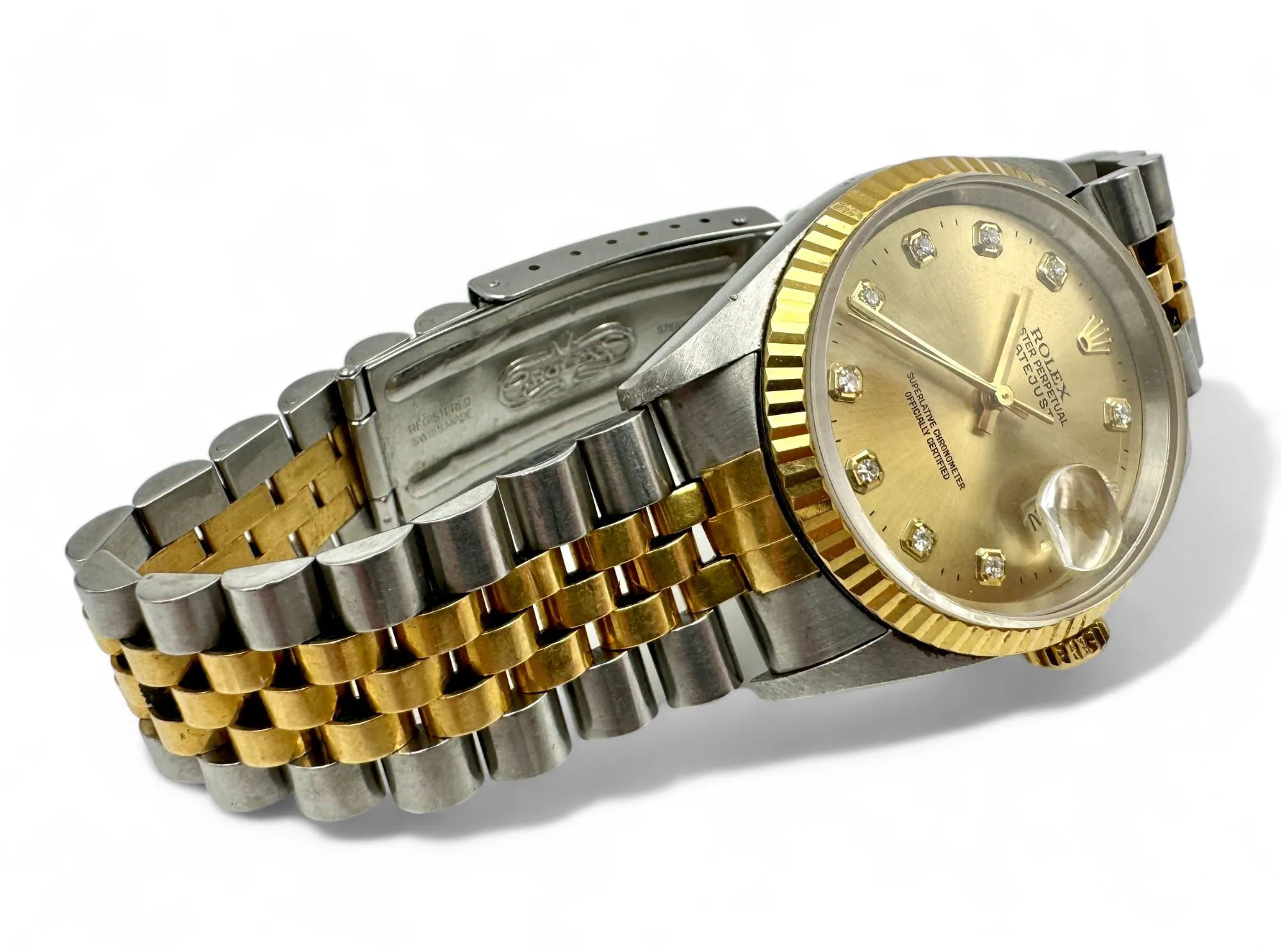 Rolex Datejust 36 16233 36mm Two-tone Champagne 9
