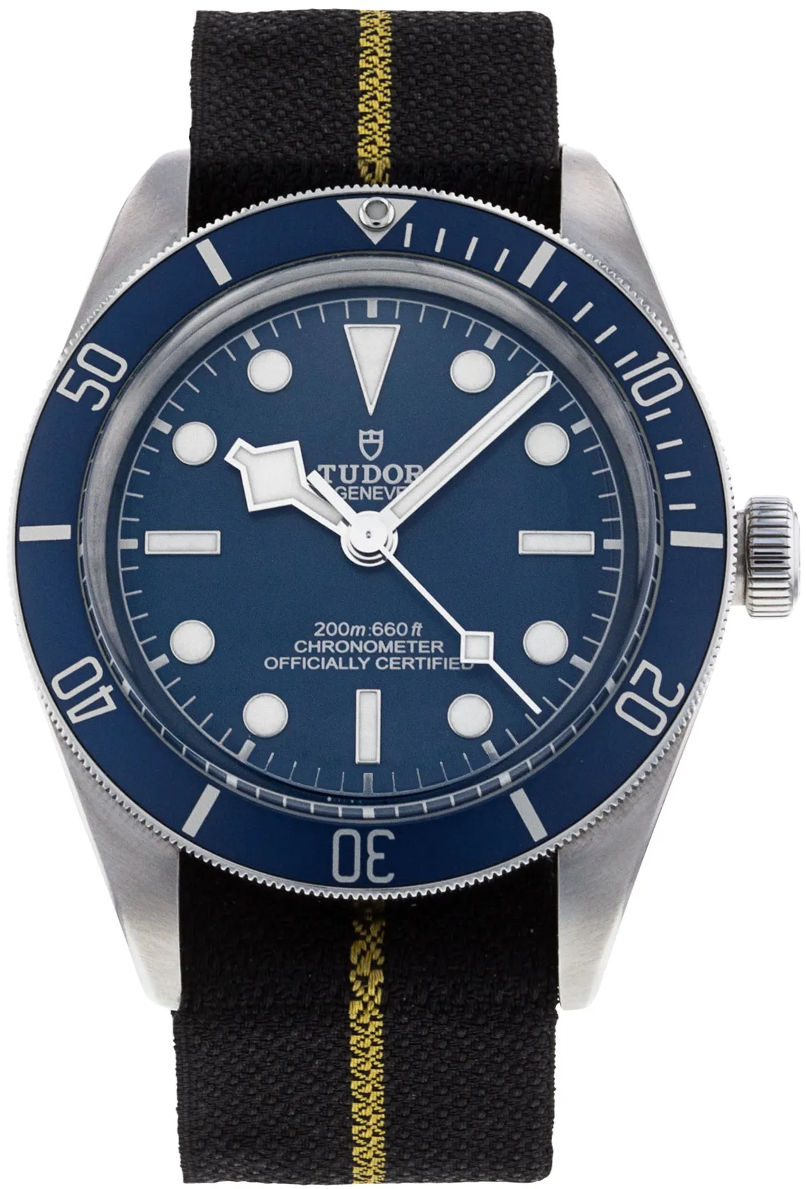 Tudor Black Bay M79030B-0002 39mm Stainless steel Blue