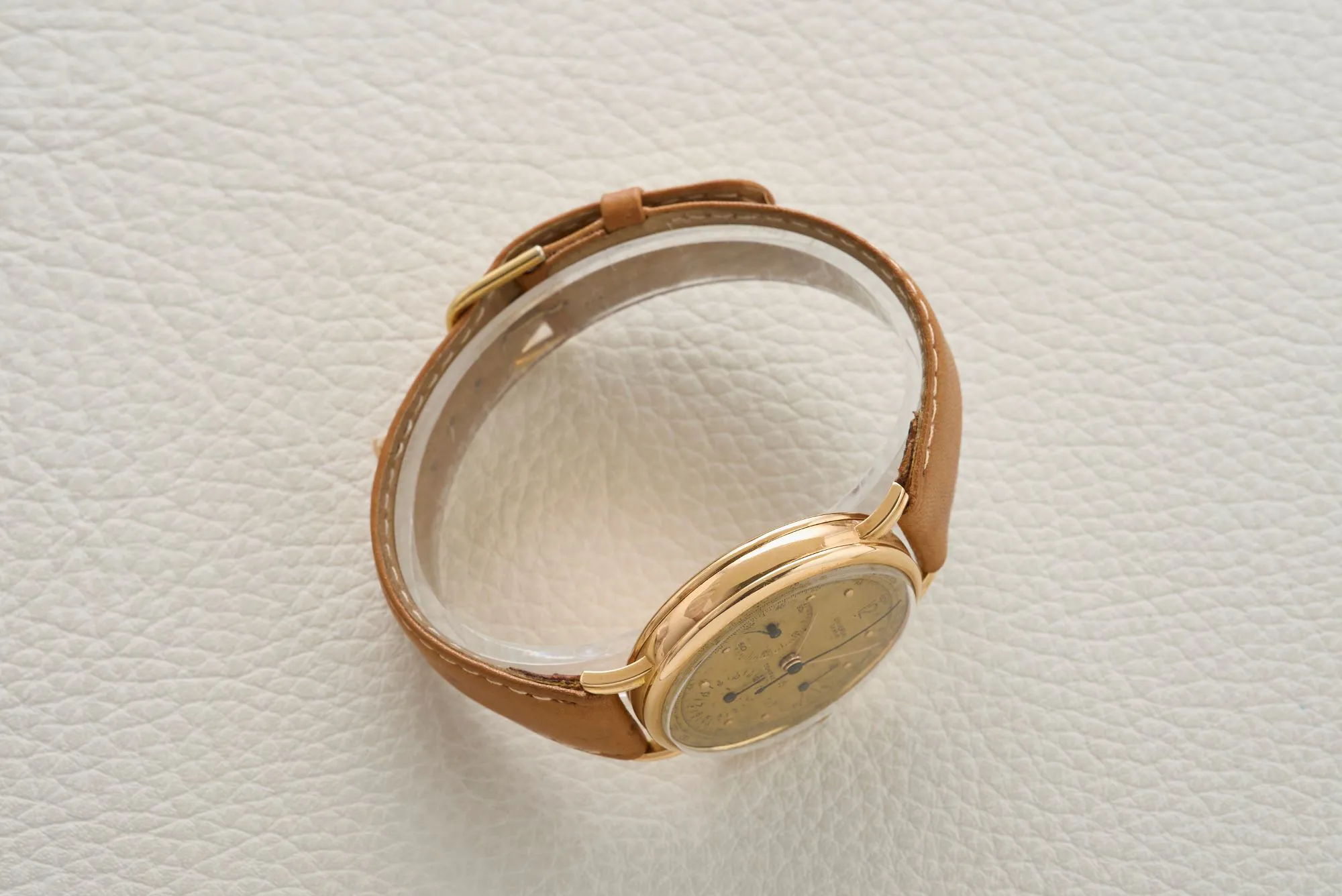 Universal Genève Compax 36.5mm Yellow gold Gold-coloured 3