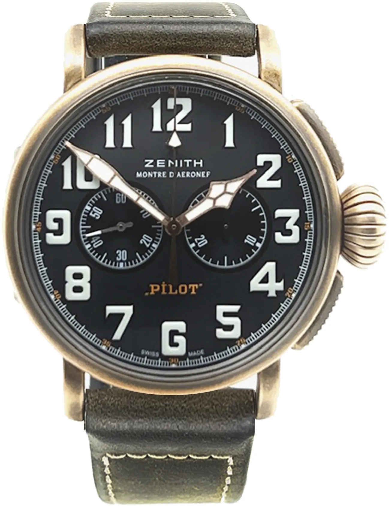 Zenith Pilot 29.2430.4069/21.C800 45mm Bronze Black