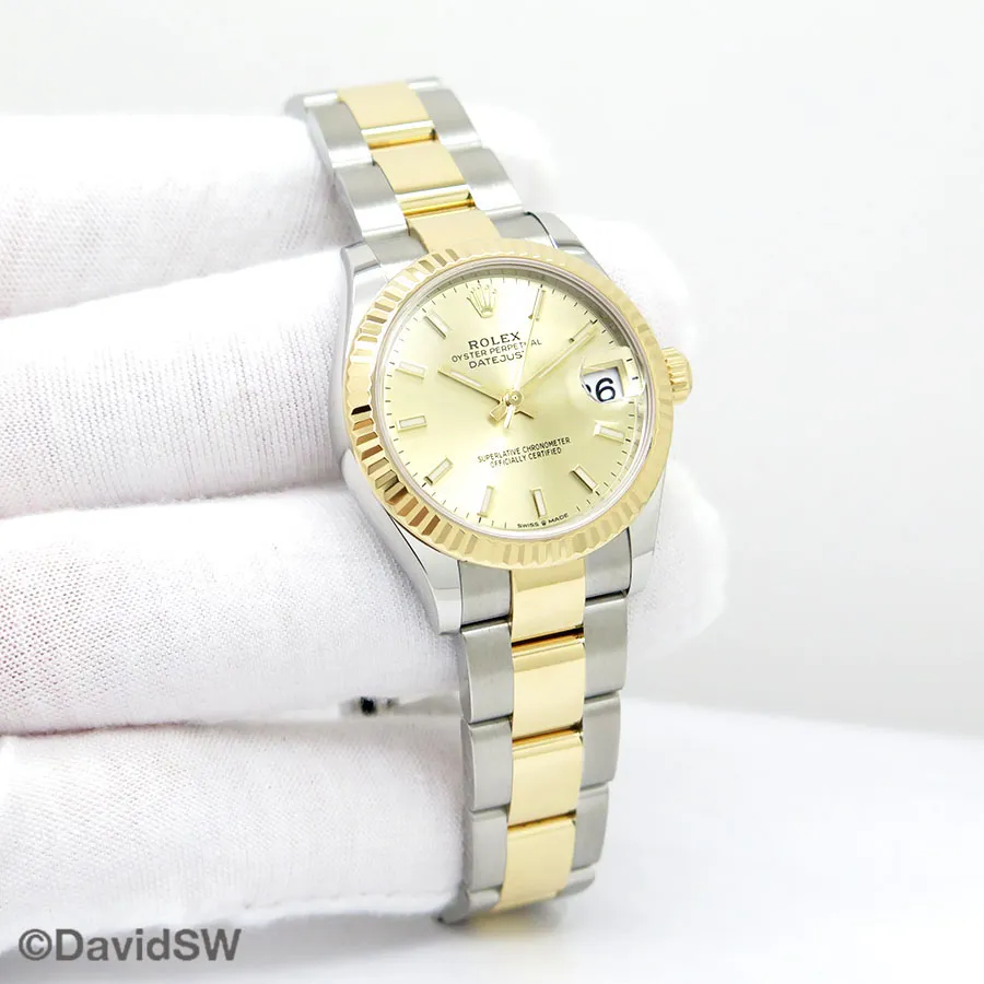 Rolex Datejust 31 278273 31mm 18K/SS Champagne