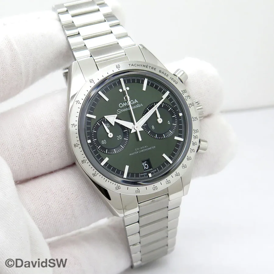 Omega Speedmaster 332.10.41.51.10.001 nullmm Stainless steel Green