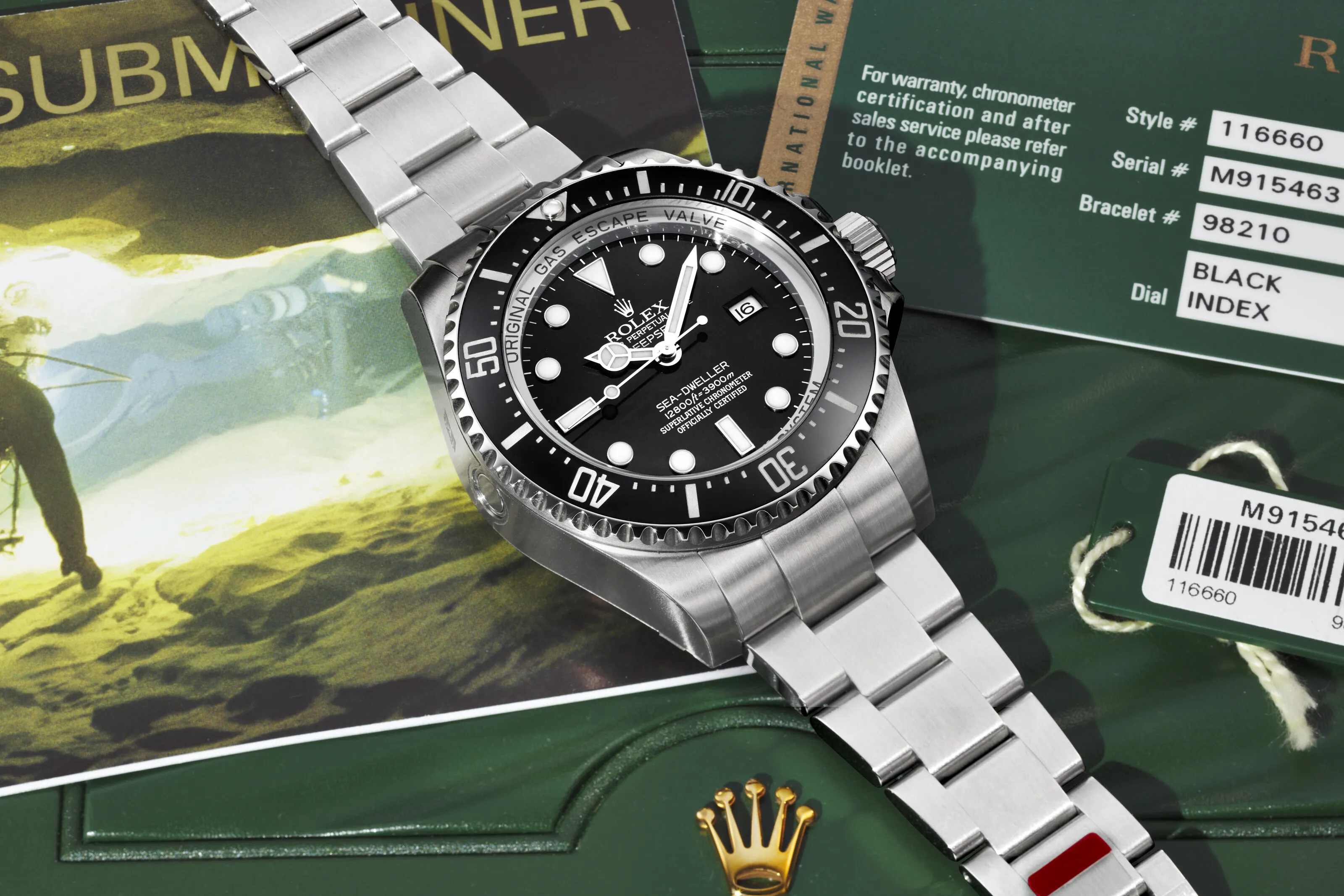 Rolex Sea-Dweller Deepsea 116660 44mm Stainless steel Black 2