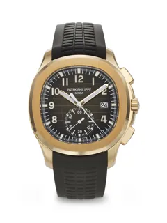 Patek Philippe Aquanaut 5968R-001 Rose gold Sunburst brown