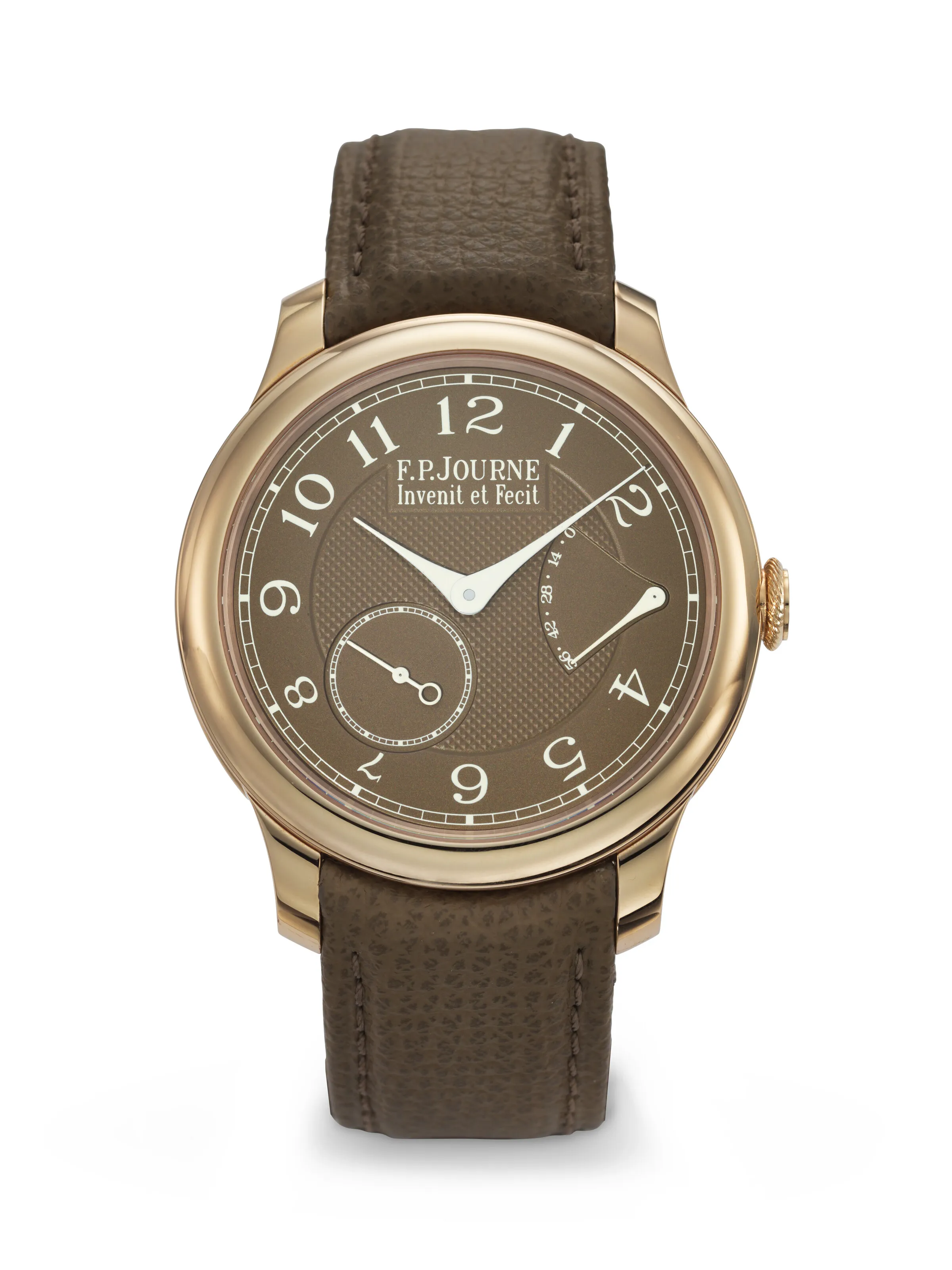 F.P. Journe Chronomètre Souverain 40mm Rose gold Brown