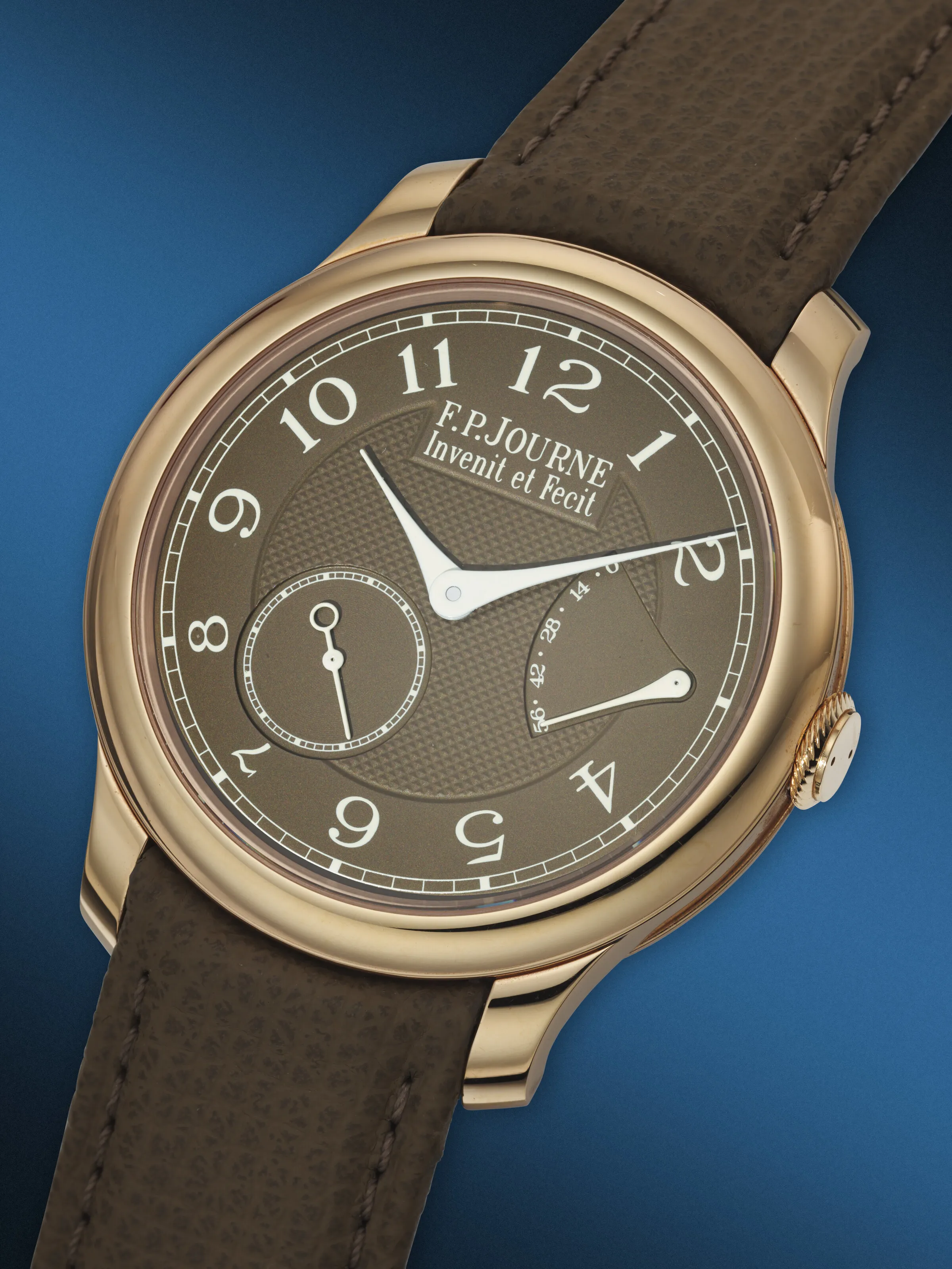 F.P. Journe Chronomètre Souverain 40mm Rose gold Brown 1