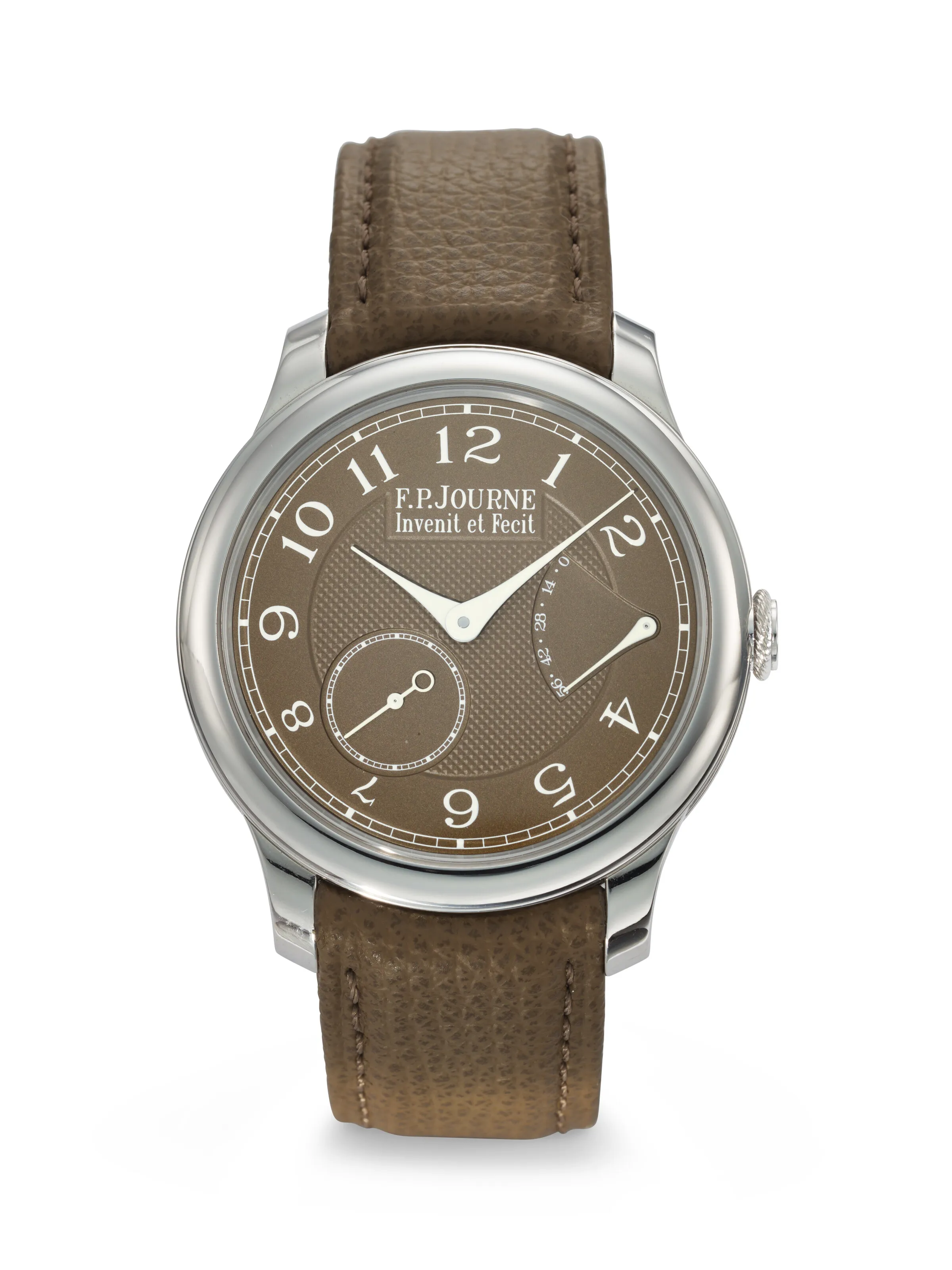 F.P. Journe Chronomètre Souverain 40mm Platinum Brown