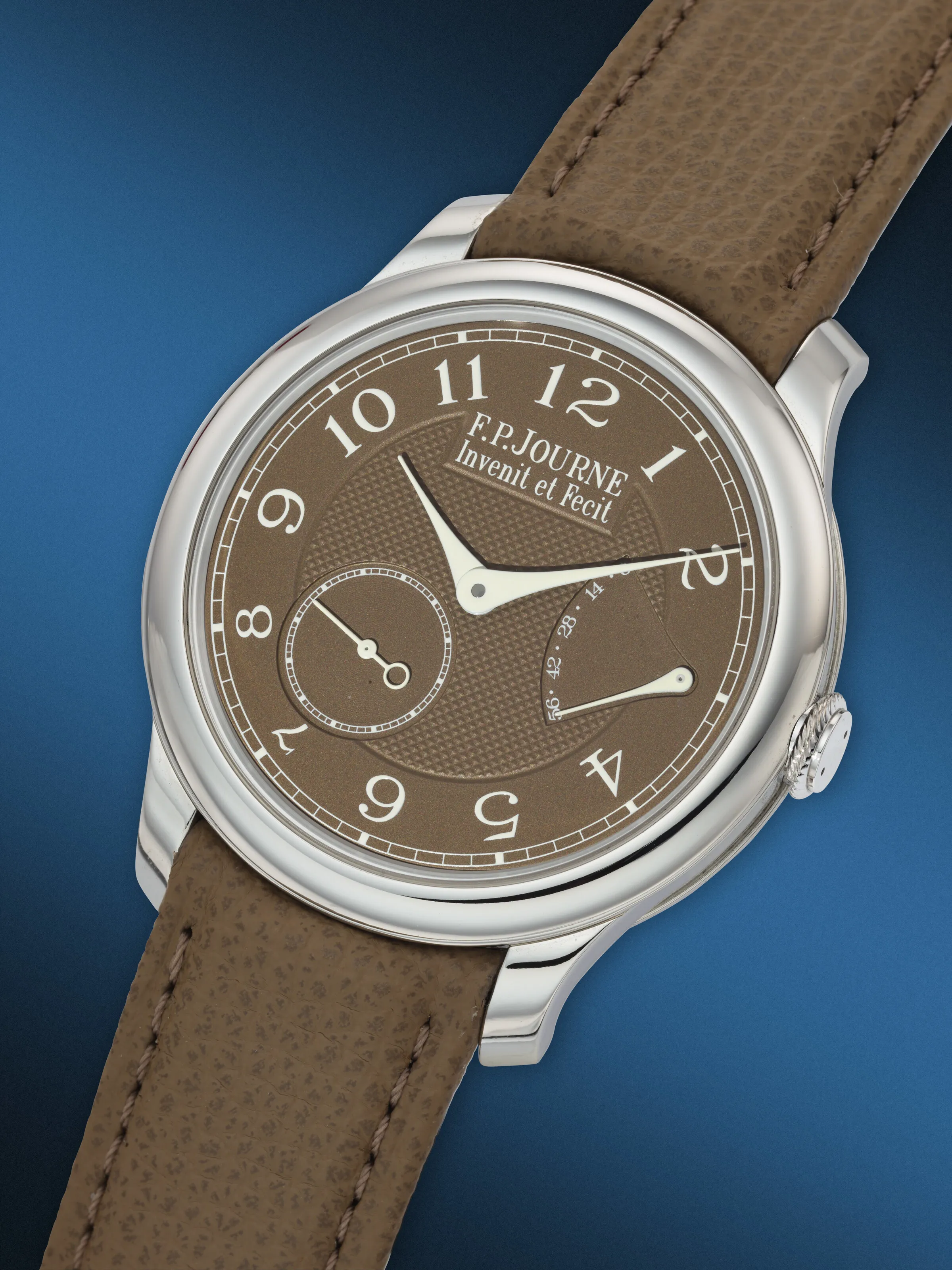 F.P. Journe Chronomètre Souverain 40mm Platinum Brown 1