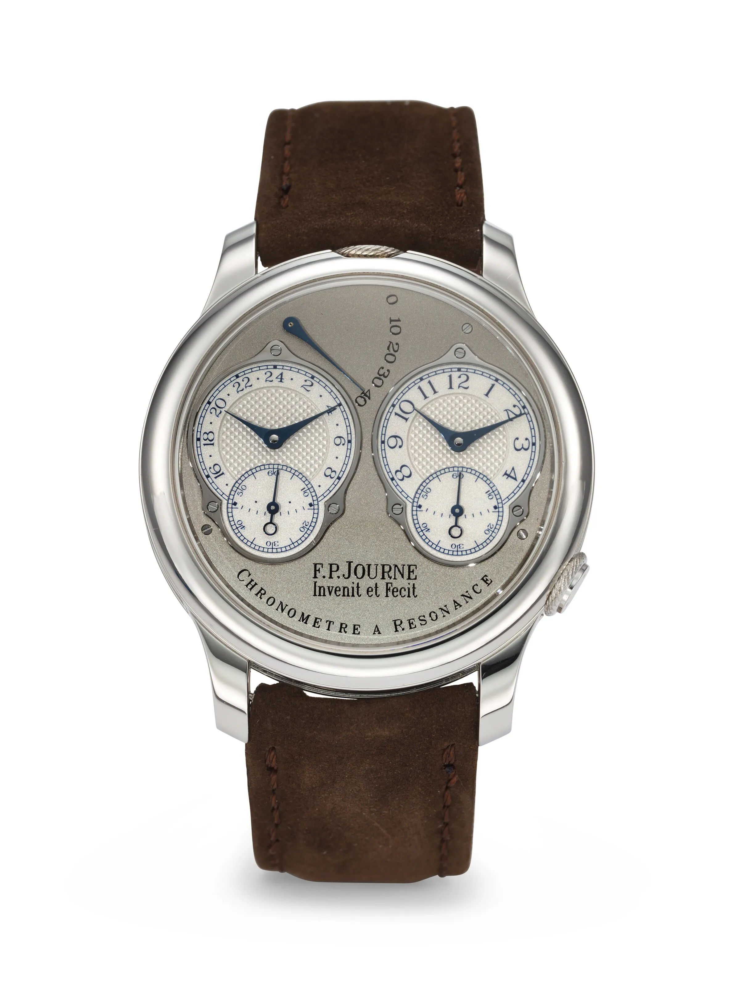 F.P. Journe Chronomètre à Résonance 40mm Platinum Silver