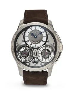 Czapek & Cie Place Vendome Tourbillon Suspendu White gold White