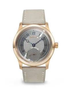 J.N. Shapiro Infinity Rose gold Guilloché