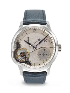 Greubel Forsey Balancier S Incline White gold Silver