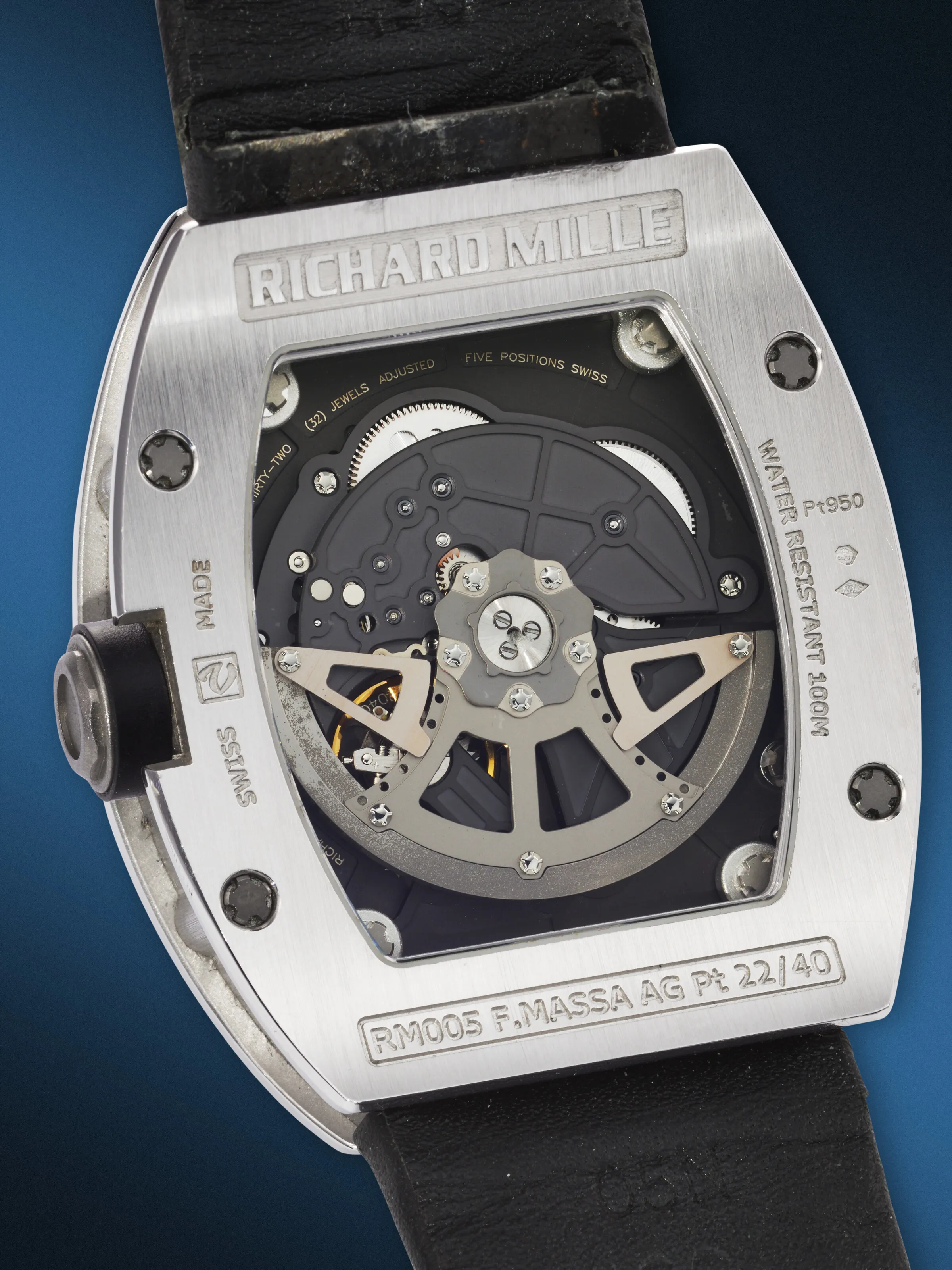 Richard Mille RM 005 RM005 F 38mm Platinum Skeletonized 2